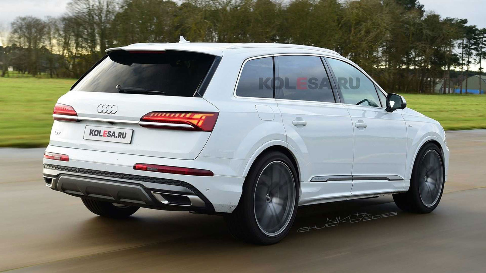 Σχέδια παρουσιάζουν το ανανεωμένο Audi Q7